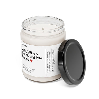 Light When You Want Me Naked