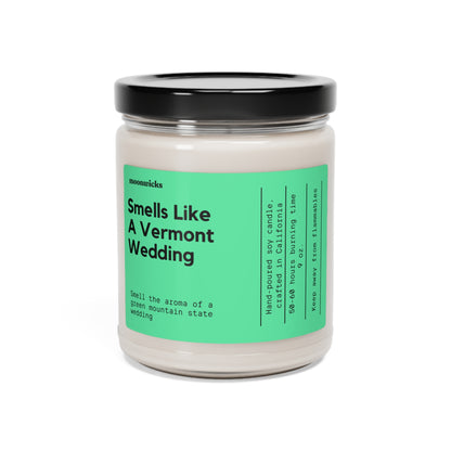 Smells Like A Vermont Wedding