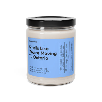 Smells Like You're Moving To Ontario